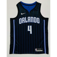 JALEN SUGGS Autographed "2021 #5 Pick" Orlando Magic Black Jersey FANATICS