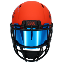 Bo Nix Autographed Denver Broncos RAVE Speed Authentic Helmet with Visor Beckett