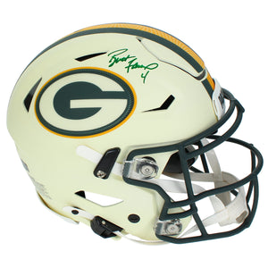 Brett Favre Autographed Green Bay Packers Rivalries Speedflex Helmet Radtke
