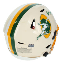 Brett Favre Autographed Green Bay Packers RETRO Speedflex Authentic Helmet Radtke