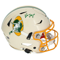 Brett Favre Autographed Green Bay Packers RETRO Speedflex Authentic Helmet Radtke