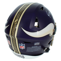 Brett Favre Autographed Minnesota Vikings Rivalries Speedflex Helmet Radtke