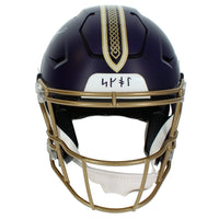 Brett Favre Autographed Minnesota Vikings Rivalries Speedflex Helmet Radtke