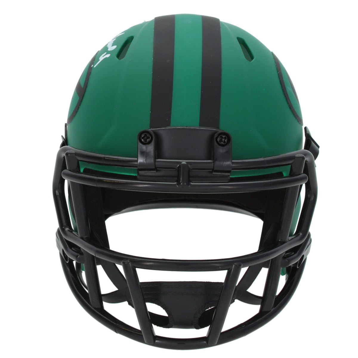Brett Favre Autographed Green Bay Packers RAVE Speed Mini Helmet Radtke