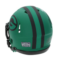 Brett Favre Autographed Green Bay Packers RAVE Speed Mini Helmet Radtke