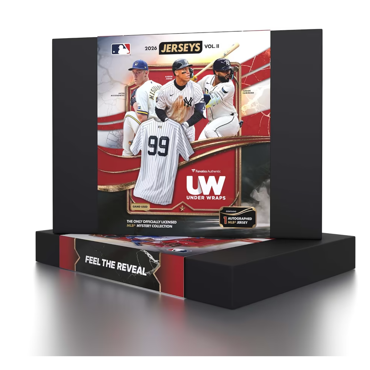 2026 Under Wraps Autographed MLB Jersey Vol. 2 - Mystery Box (Judge, Ohtani)