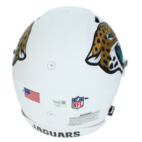 Trevor Lawrence Autographed Jacksonville Jaguars White 2024 Alternate Speedflex Authentic Helmet Fanatics