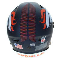 Terrell Davis Autographed/Inscribed "HOF 17" Broncos Speedflex Helmet Radtke