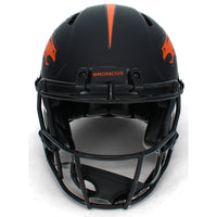 Terrell Davis Autographed/Inscribed "HOF 17" Denver Broncos Eclipse Speed Authentic Helmet Radtke