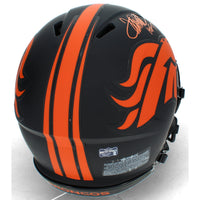 Terrell Davis Autographed/Inscribed "HOF 17" Denver Broncos Eclipse Speed Authentic Helmet Radtke