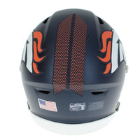 Terrell Davis Autographed/Inscribed "HOF 17" Denver Broncos Speedflex Midi Helmet Radtke