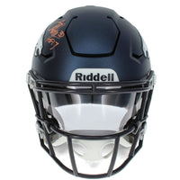 Terrell Davis Autographed/Inscribed "HOF 17" Denver Broncos Speedflex Midi Helmet Radtke