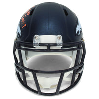 Terrell Davis Autographed/Inscribed "HOF 17" Denver Broncos Speed Mini Helmet Radtke