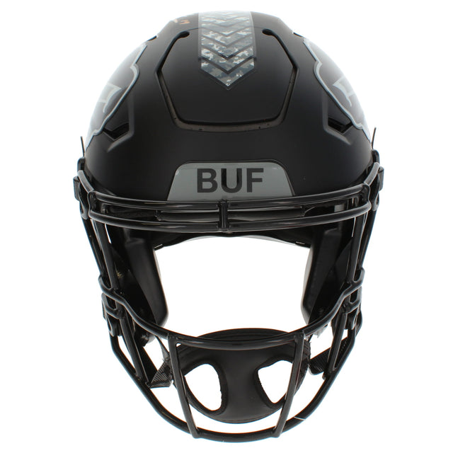 Josh Allen Autographed Buffalo Bills 2026 Salute to Service Speedflex Authentic Helmet Beckett