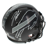 Josh Allen Autographed Buffalo Bills 2026 Salute to Service Speed Authentic Helmet Beckett