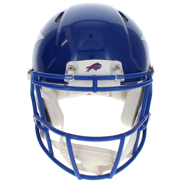 Josh Allen Autographed Buffalo Bills Blue 2026 Alternate Charge Speed Authentic Helmet Beckett