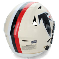 Roddy White Autographed/Inscribed "FALCONS ROH '19" Atlanta Falcons RETRO Speedflex Authentic Helmet Radtke