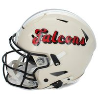 Roddy White Autographed/Inscribed "FALCONS ROH '19" Atlanta Falcons RETRO Speedflex Authentic Helmet Radtke