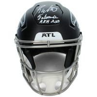 Roddy White Autographed/Inscribed "FALCONS ROH '19" Atlanta Falcons Speedflex Authentic Helmet Radtke