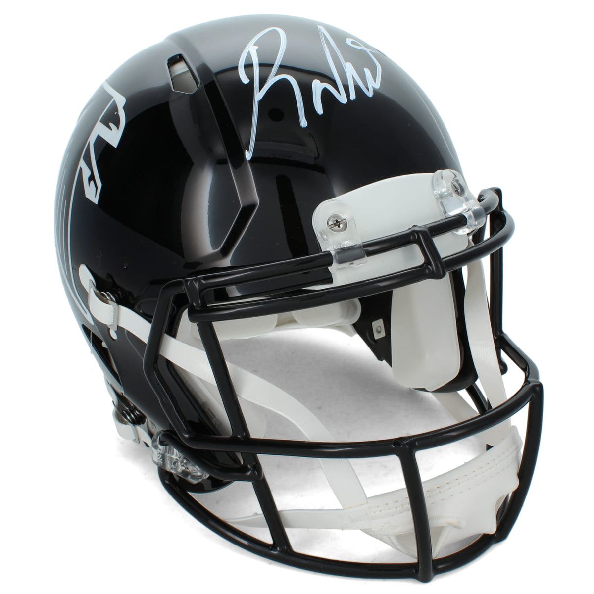 Roddy White Autographed Atlanta Falcons 1990-02 Throwback Speed Authentic Helmet Radtke
