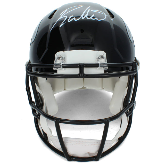 Roddy White Autographed Atlanta Falcons 1990-02 Throwback Speed Authentic Helmet Radtke