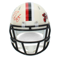 Roddy White Autographed Atlanta Falcons RETRO Speed Mini Helmet Radtke