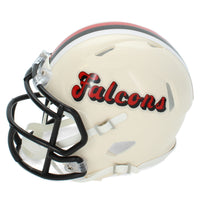 Roddy White Autographed Atlanta Falcons RETRO Speed Mini Helmet Radtke