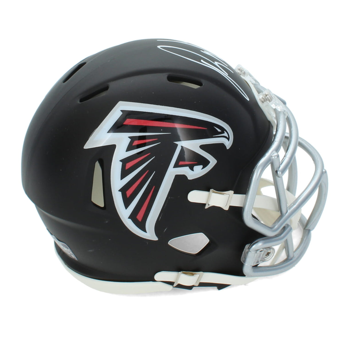 Roddy White Autographed Atlanta Falcons Speed Mini Helmet Radtke