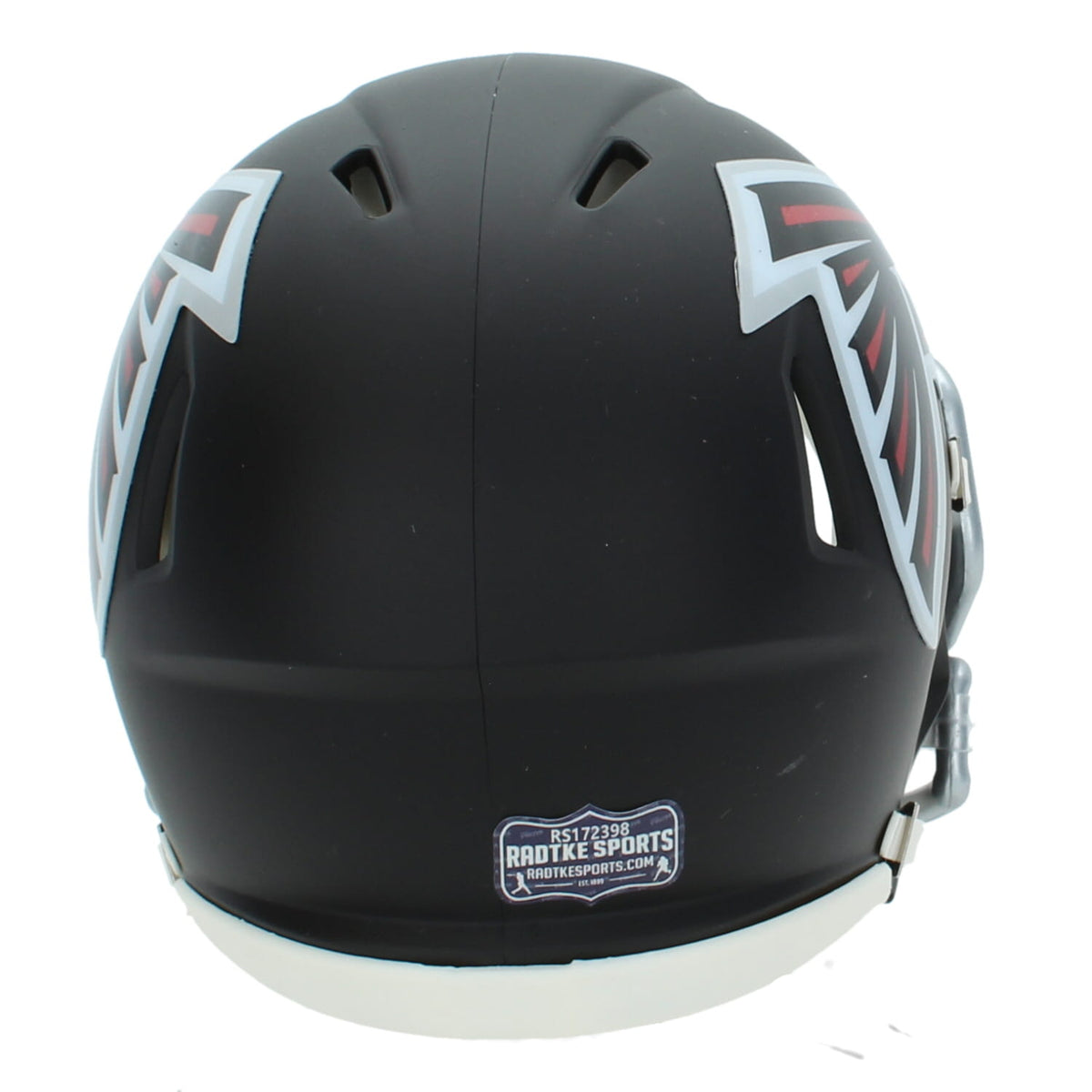 Roddy White Autographed Atlanta Falcons Speed Mini Helmet Radtke