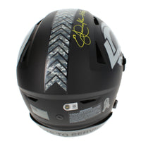 Eric Dickerson Autographed/Inscribed "HOF 99" Los Angeles Rams 2026 Salute to Service Speedflex Authentic Helmet Beckett