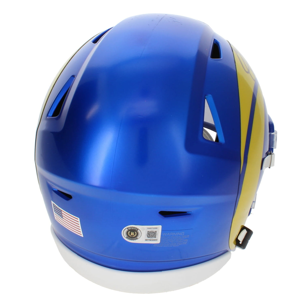 Eric Dickerson Autographed/Inscribed "HOF 99" Los Angeles Rams Speedflex Midi Helmet Beckett