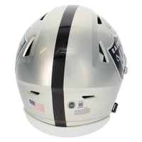 Eric Dickerson Autographed/Inscribed "HOF 99" Raiders Speedflex Midi Helmet Beckett
