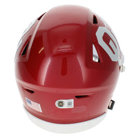 Adrian Peterson Autographed Oklahoma Sooners Speedflex Midi Helmet Beckett