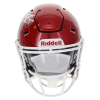 Adrian Peterson Autographed Oklahoma Sooners Speedflex Midi Helmet Beckett