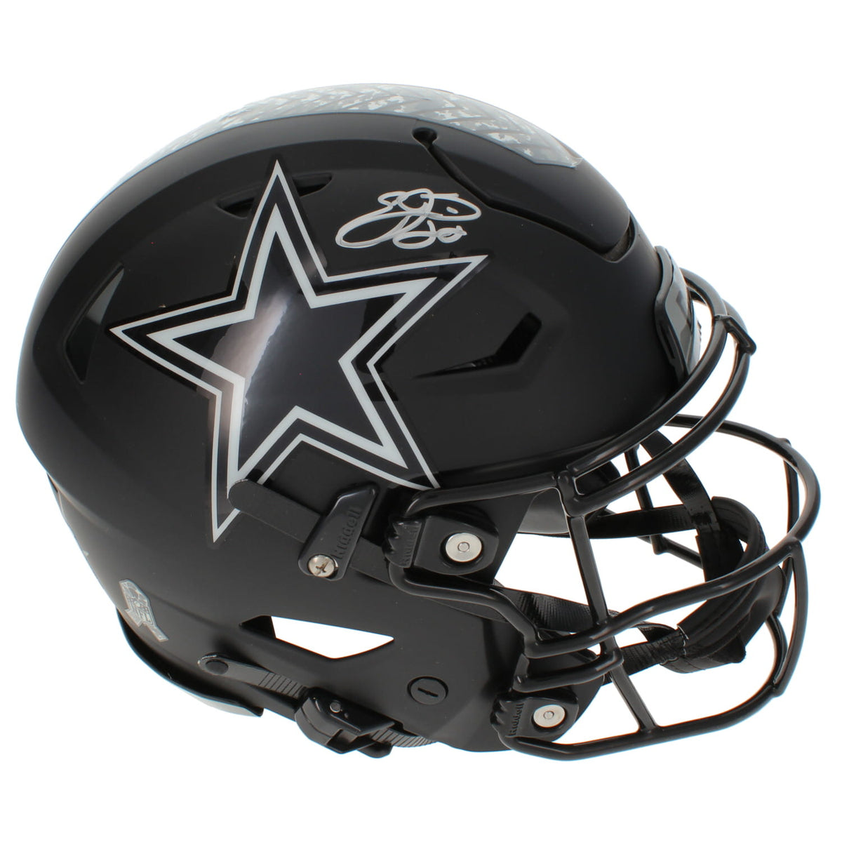 Emmitt Smith Autographed Dallas Cowboys 2026 Salute to Service Speedflex Authentic Helmet Beckett