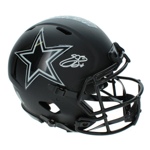 Emmitt Smith Autographed Dallas Cowboys 2026 Salute to Service Speed Authentic Helmet Beckett