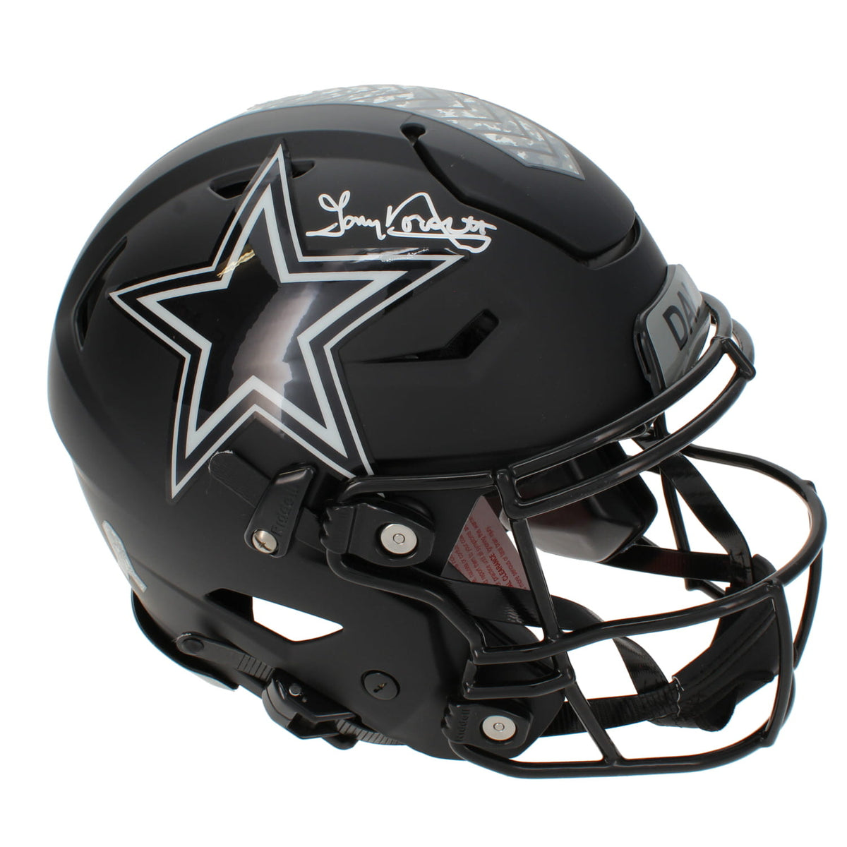 Tony Dorsett Autographed Dallas Cowboys 2026 Salute to Service Speedflex Authentic Helmet Beckett