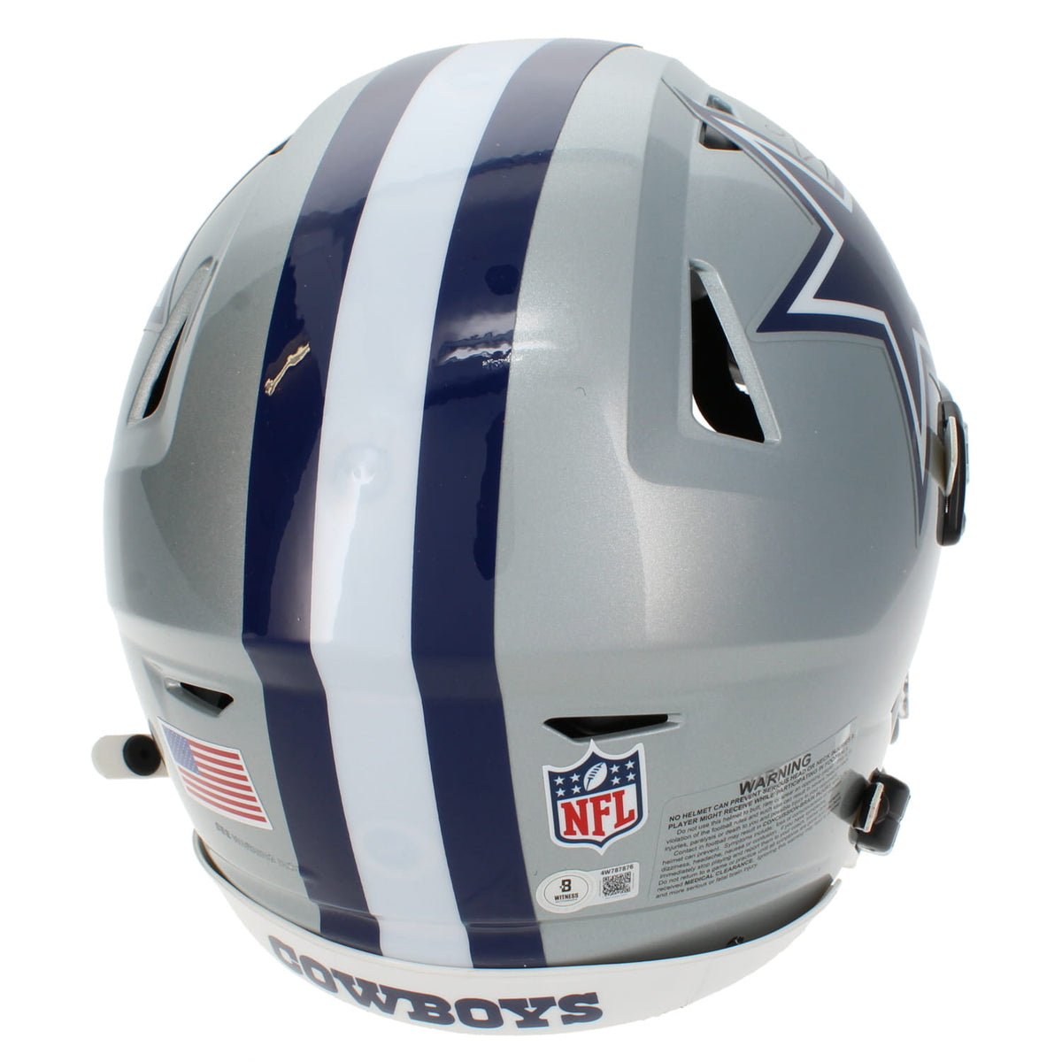 Tony Dorsett Autographed Dallas Cowboys Speedflex Authentic Helmet Beckett