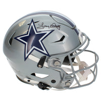 Tony Dorsett Autographed Dallas Cowboys Speedflex Authentic Helmet Beckett