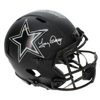 Tony Dorsett Autographed Dallas Cowboys 2026 Salute to Service Speed Authentic Helmet Beckett