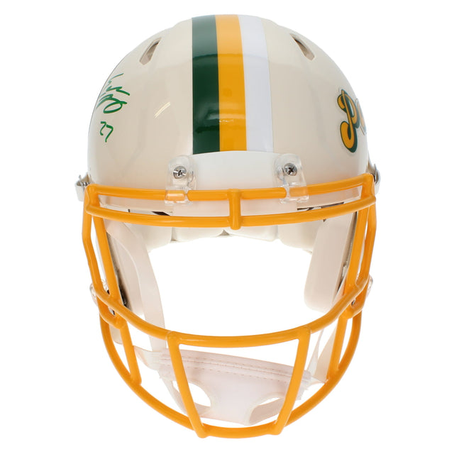Eddie Lacy Autographed Green Bay Packers RETRO Speed Authentic Helmet Beckett