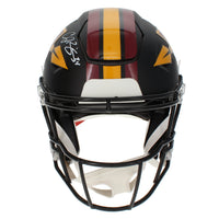 Champ Bailey Autographed Washington Commanders 2026 Black Alternate Speedflex Authentic Helmet Beckett