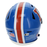 Champ Bailey Autographed Denver Broncos 1975-96 Throwback Speedflex Authentic Helmet Beckett