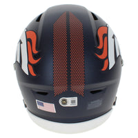 Champ Bailey Autographed Denver Broncos Speedflex Midi Helmet Beckett Witnessed