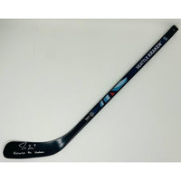 JORDAN EBERLE Autographed "Release The Kraken" Mini Hockey Stick FANATICS