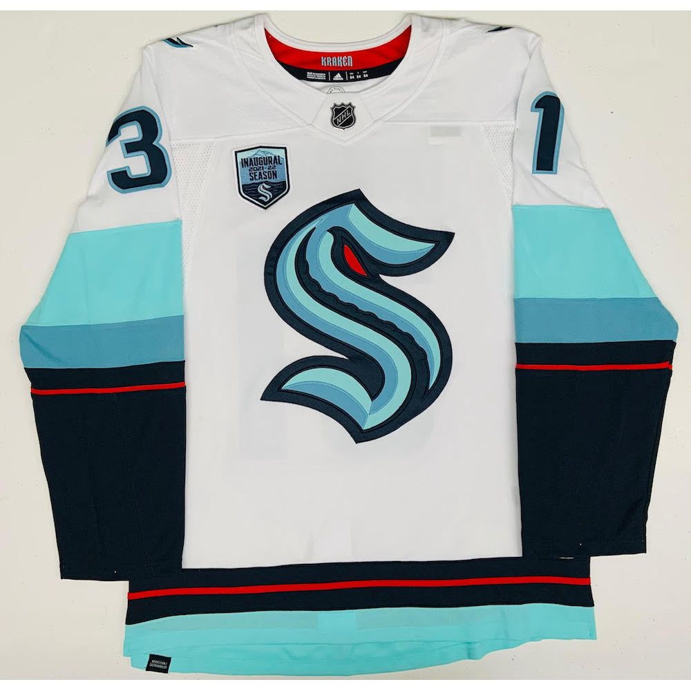 PHILIPP GRUBAUER Autographed Seattle Kraken Authentic White Jersey FANATICS