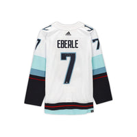 JORDAN EBERLE Autographed Inaugural Season Patch Seattle Kraken Jersey FANATICS