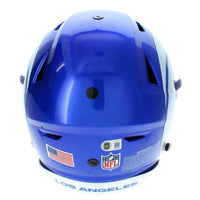 Myles Garrett Autographed Los Angeles Rams White 2026 Fearsome Speedflex Helmet Beckett