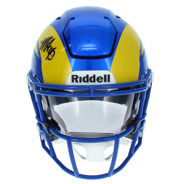 Myles Garrett Autographed Los Angeles Rams Speedflex Authentic Midi Beckett
