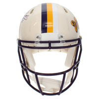 Fran Tarkenton Autographed/Inscribed "HOF 86" Minnesota Vikings RETRO Speed Authentic Helmet Beckett